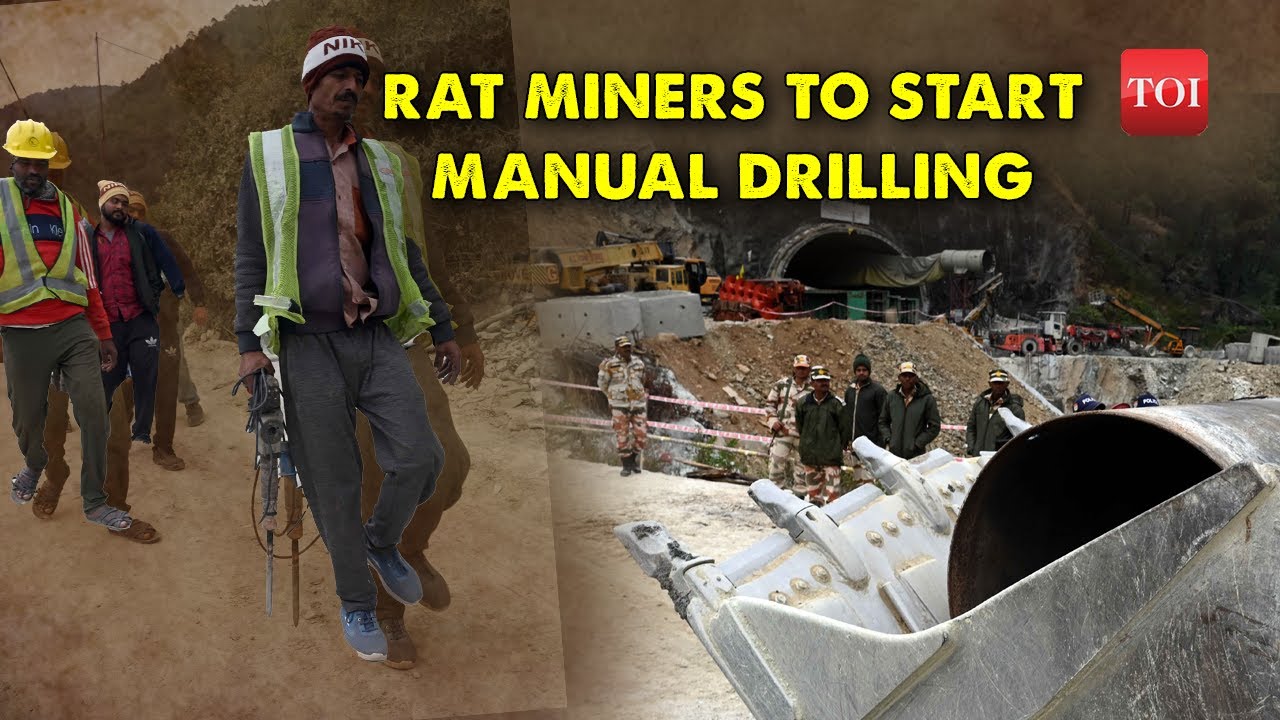 Silkyara tunnel Rescue Operation update: ‘Rat Miners’ all set to start manual drilling in the tunnel