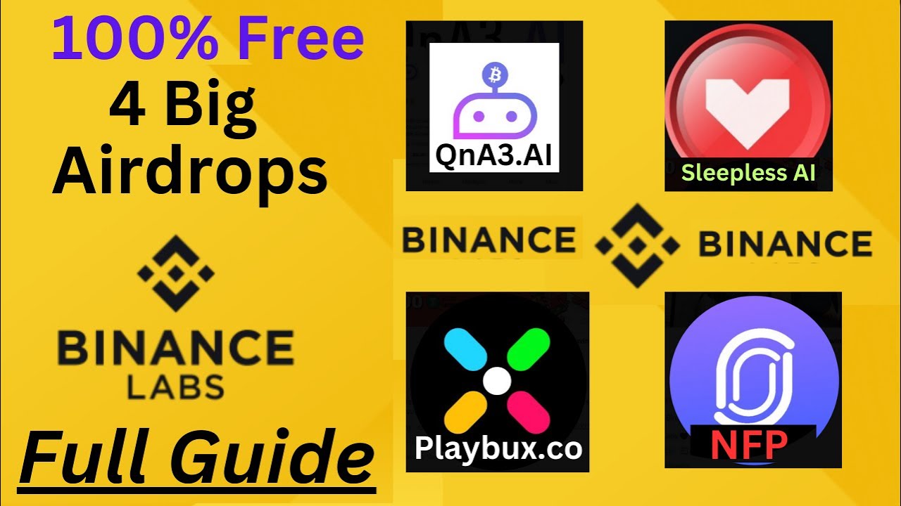 100% Free Binance Listed Crypto Airdrops   Step by step full guide @CryptoActivity0