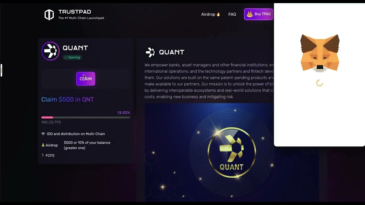 🌟 Claim Your 0: QNT Crypto Airdrop Guide 2023 – Limited Spots! 💰🚀