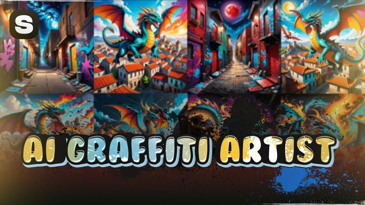 Graffiti for beginners | How to design a graffiti using AI