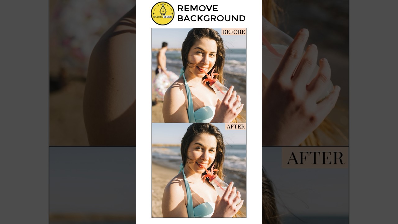 How To Remove a Background In Photoshop AI [For Beginners] Fast & Easy withing half minute #viral