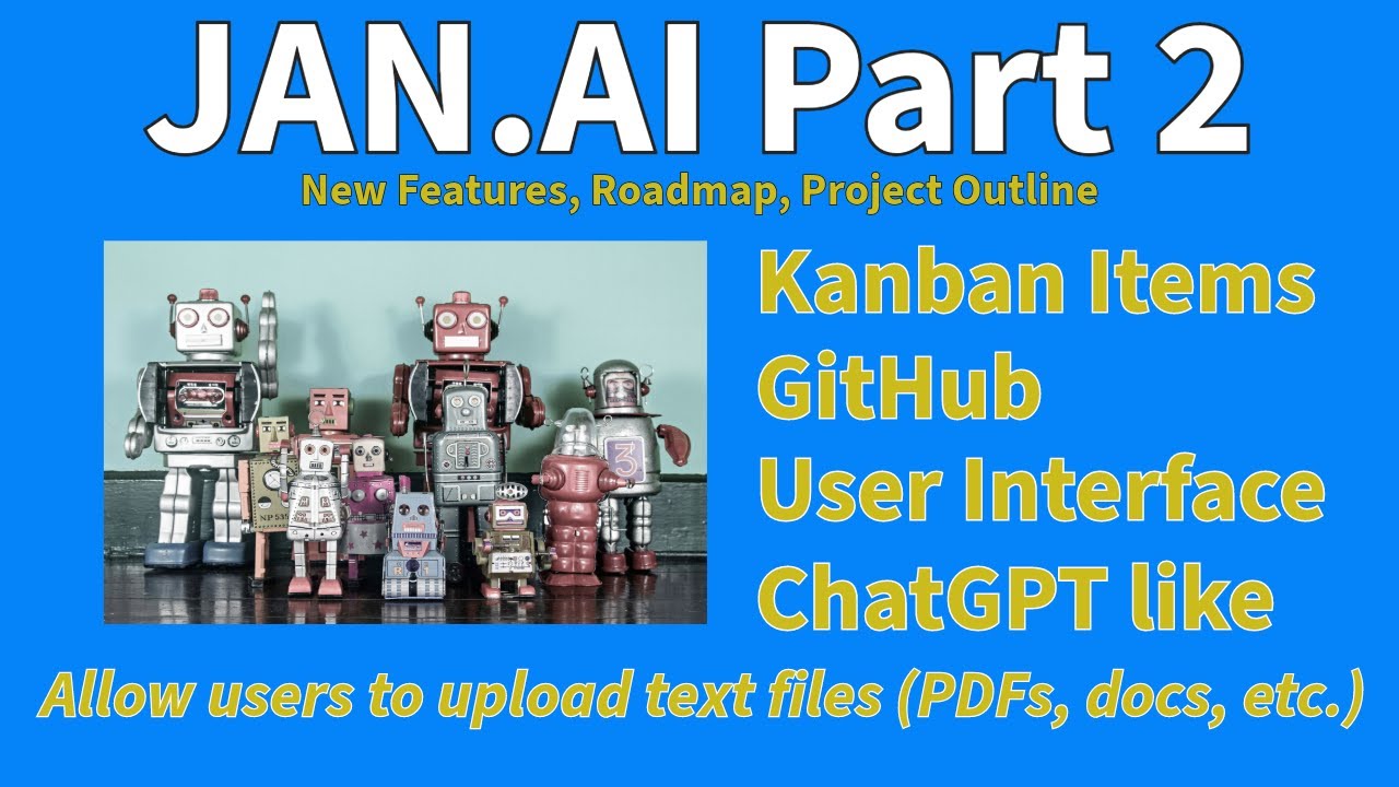 Jan AI Part 2. Upload docs. Run open source LLM on local computer. Private ChatGPT 100% offline GPT