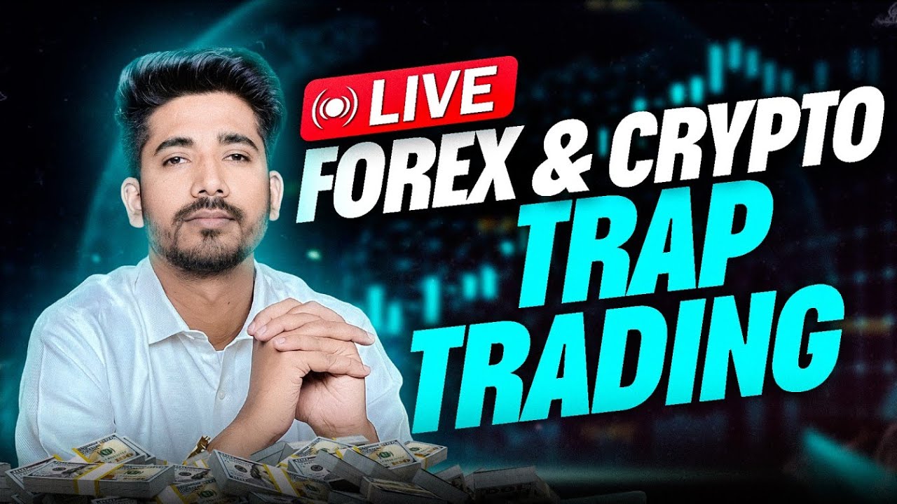 Live Forex & Crypto Trading For Beginners | 13 February Live Trading || Live Trap Trading