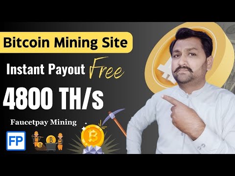 Bitcoin Mining ⛏️ Faucetpay | Bitcoin Instantly Payout ✓ | New Mining Website 2024