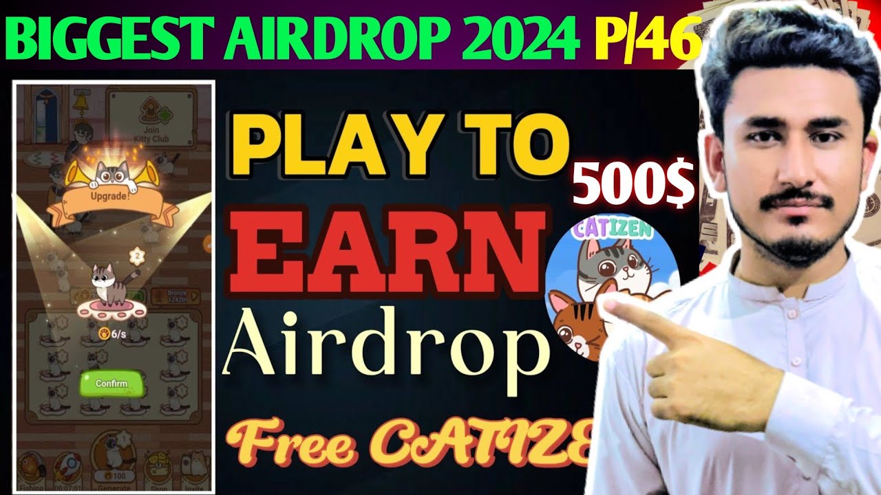 Catizen Free Airdrop Full Guide || Tellegram TON Blockchain Airdrop Catizen 2024 | crypto airdrop