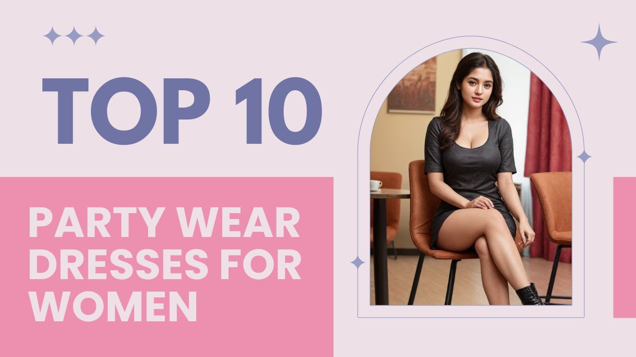 Top 10 Party Wear Dresses for Women | Ultimate Style Guide | AI Influencer | Anaisha J