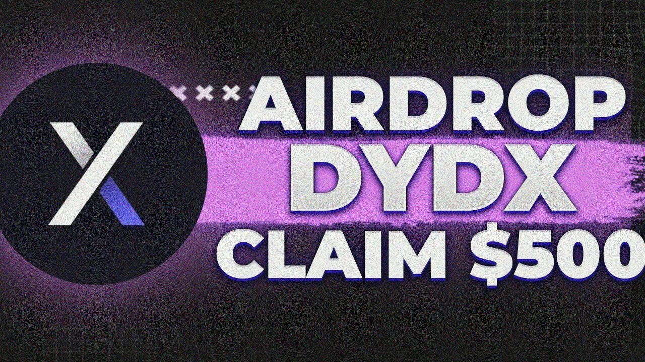 DYDX Crypto Airdrop Claim | GET 500 – 3000$ Without Deposit | Full Guide 2024